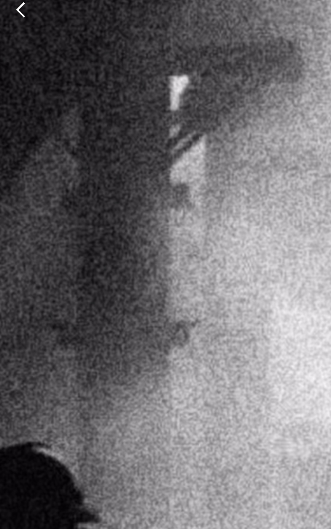 High rise buildings swallowed by smog